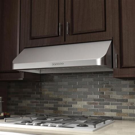 low profile stainless steel kitchen under cabinet exhaust hoods|zline under cabinet range hood.